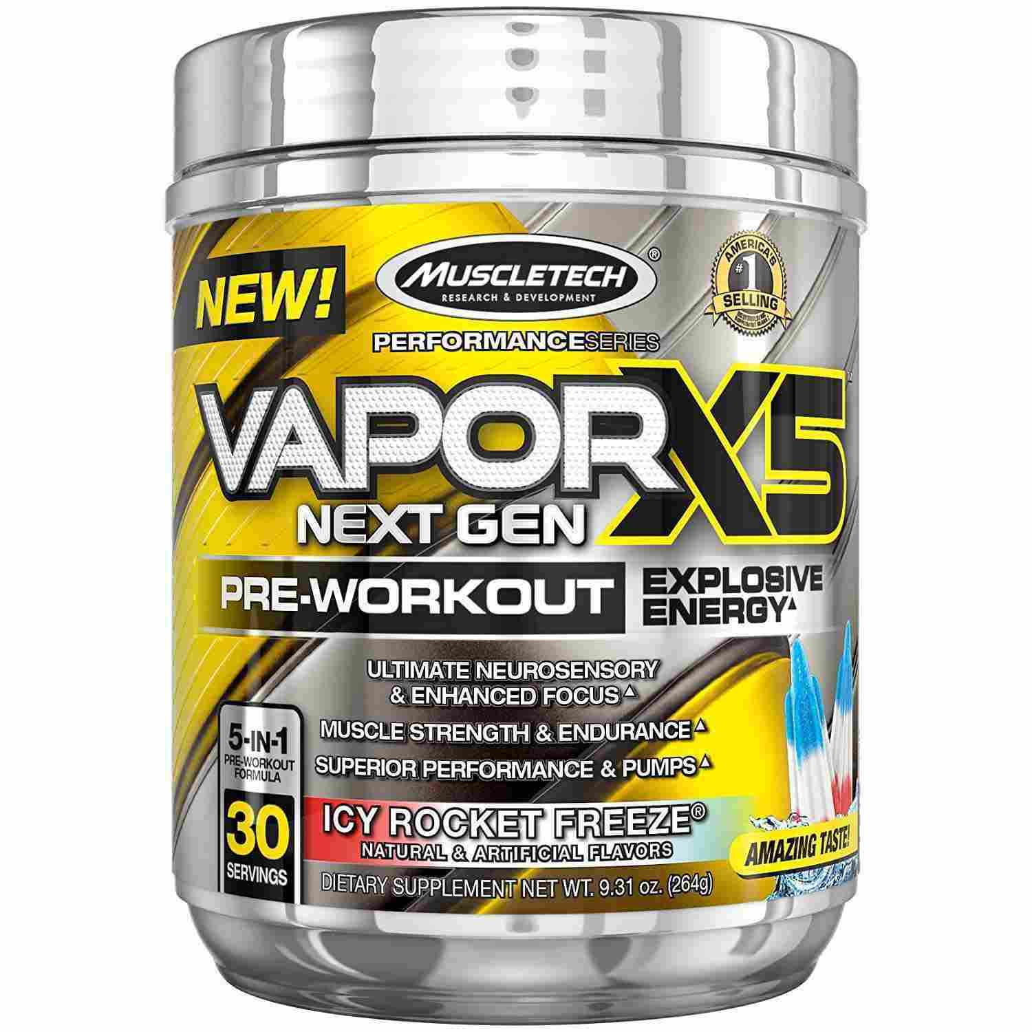 Pre Workout Muscletech Vapor X5 Next Gen Musclegain.Ro